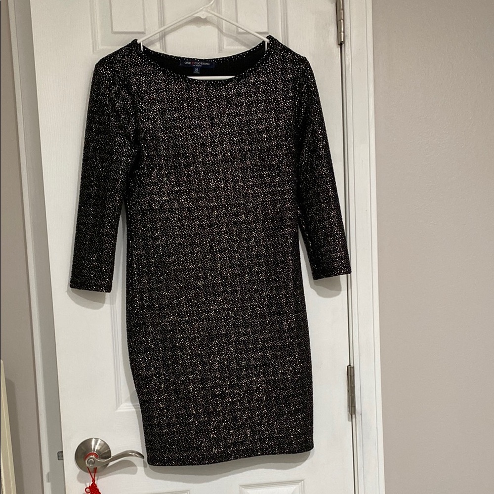 Sparkly Black Party Dress